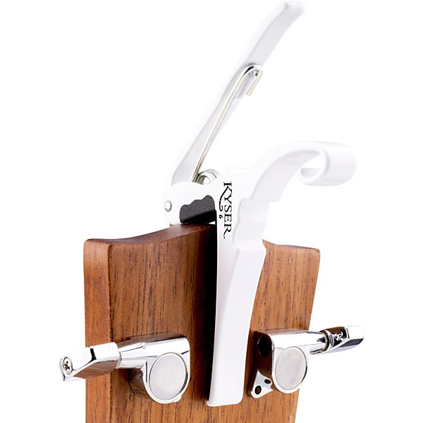 Kyser Quick-Change Capo for 6-String Guitars White