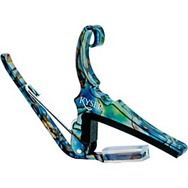 Kyser Quick-Change Capo for 6-String Guitars Black Kyser Quick-Change Capo for 6-String Guitars Abalone