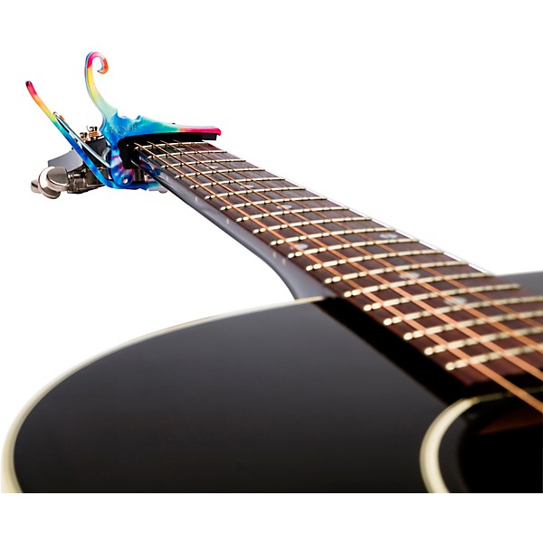 Kyser Quick-Change Capo for 6-String Guitars Tie-Dye