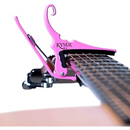 Kyser Quick-Change Capo for 6-String Guitars Pink