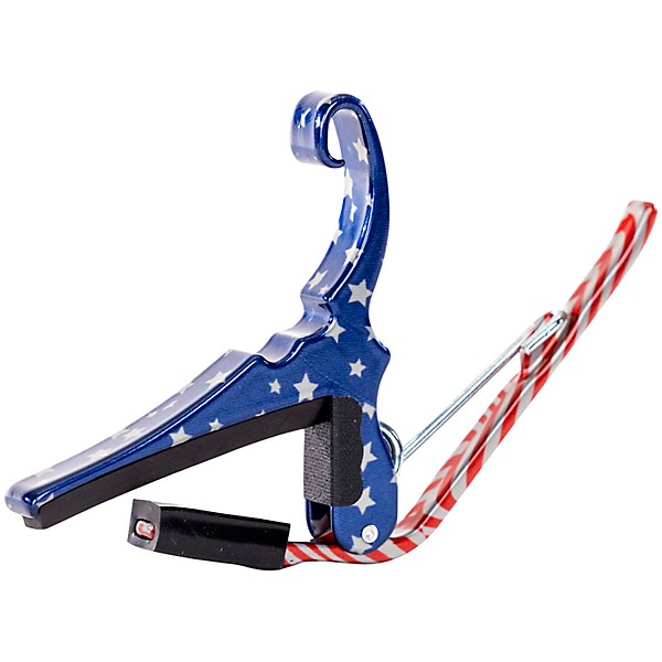 Kyser Quick-Change Capo for 6-String Guitars Stars & Stripes