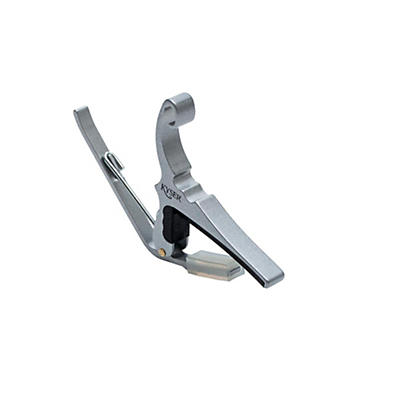 Kyser Quick-Change Capo For 6-String Guitars Silver for sale