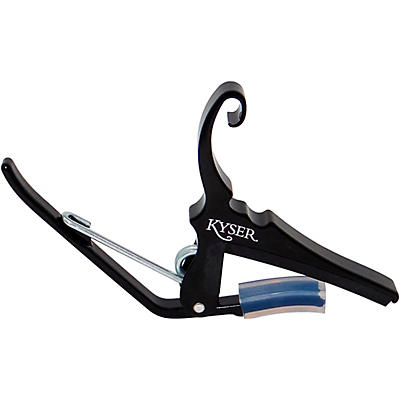 Kyser Quick-Change Capo For 12-String Guitar Black for sale