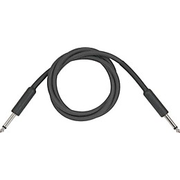 Musician's Gear Braided Instrument Cable 1/4" Black 3 ft.