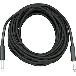 Musician's Gear Braided Instrument Cable 1/4" Black 30 ft.