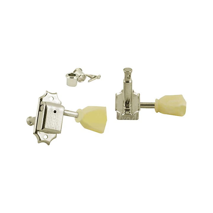 Kluson 3-per-Side Tuning Machines Nickel | Guitar Center