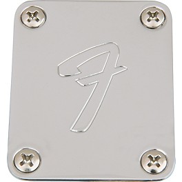 Fender '70s 'F' Style Neck Plate Chrome