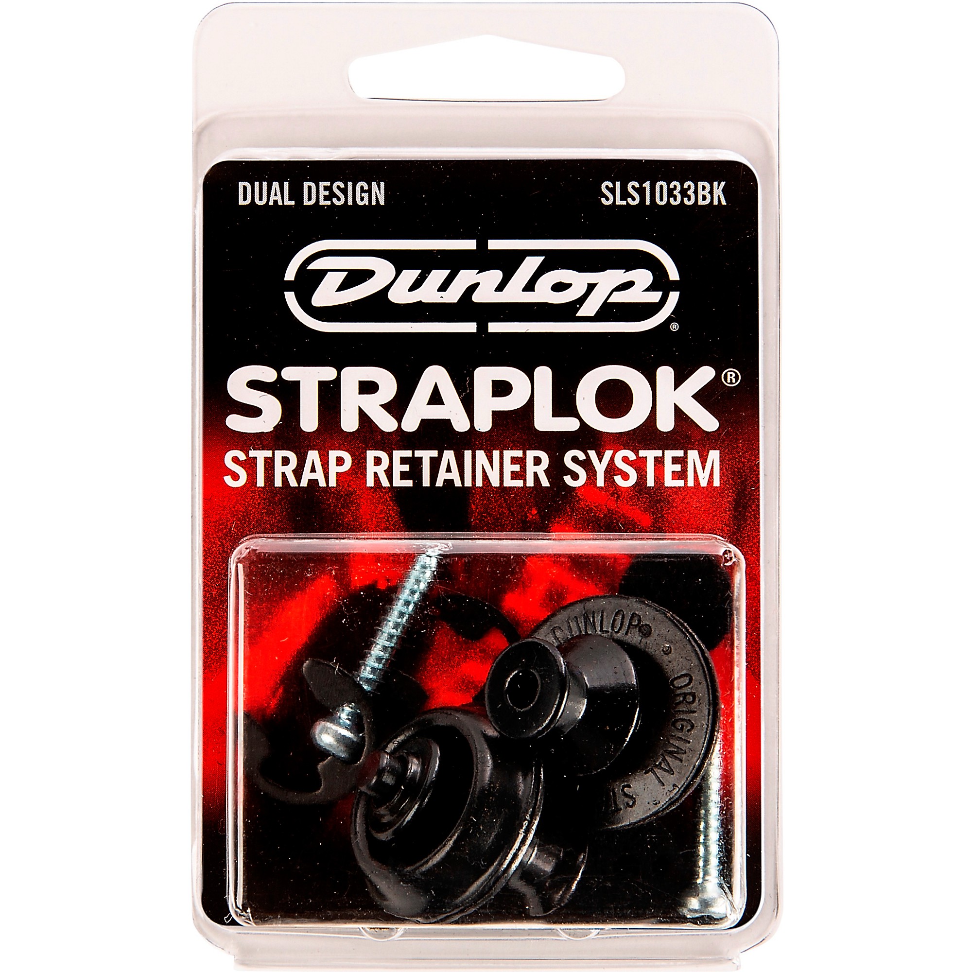 Dunlop Dual-Design Straplok System Black | Guitar Center