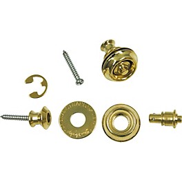 Dunlop Dual-Design Straplok System Brass Dunlop Dual-Design Straplok System Brass