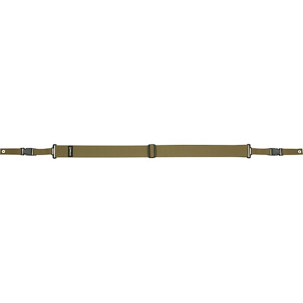 DiMarzio 2" Nylon ClipLock Guitar Strap Brown