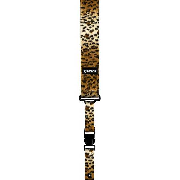 DiMarzio DD2230 Cliplock Guitar Strap Cheetah