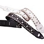 LM Products Alexis Leather Rhinestone Strap White thumbnail