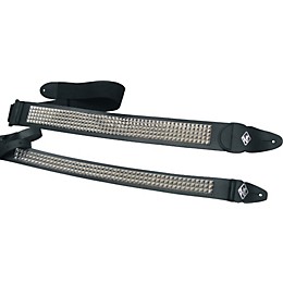 LM Products Studded Guitar Strap Black 3 in.
