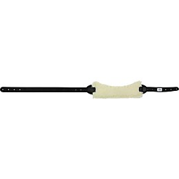 LM Products Leather Bass Strap with Extra Wide Pad Black