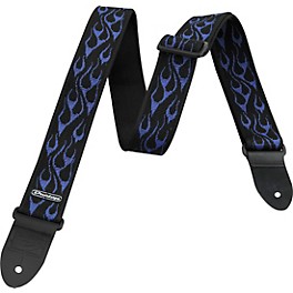 Dunlop D-38 Flambe Nylon Guitar Strap Gray Dunlop D-38 Flambe Nylon Guitar Strap Blue