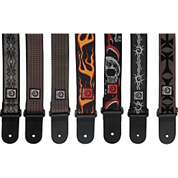 D'Addario Planet Waves Dark Side Nylon Strap Gray Scales