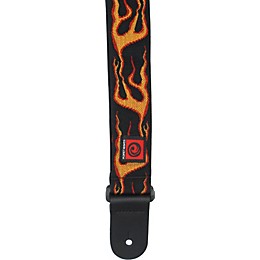 D'Addario Planet Waves Dark Side Nylon Strap Fluid Flames