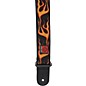 D'Addario Planet Waves Dark Side Nylon Strap Fluid Flames