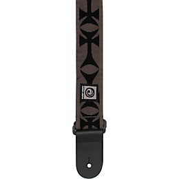 D'Addario Planet Waves Dark Side Nylon Strap Black Cross