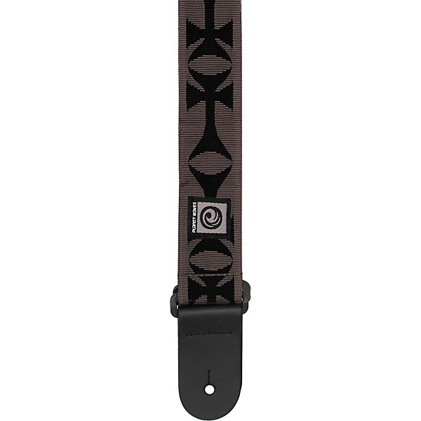 D'Addario Planet Waves Dark Side Nylon Strap Black Cross