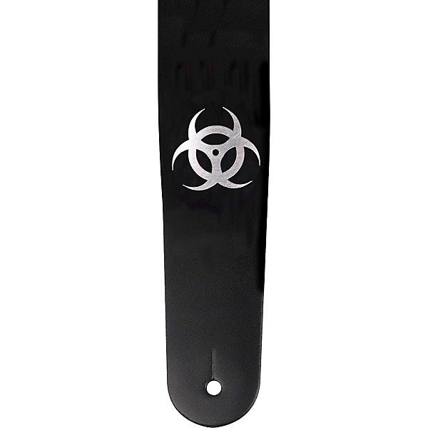 D'Addario Planet Waves ICON Leather Strap Biohazard