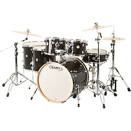 Mapex Meridian Birch 6-Piece Studioease Shell Pack Midnight Black
