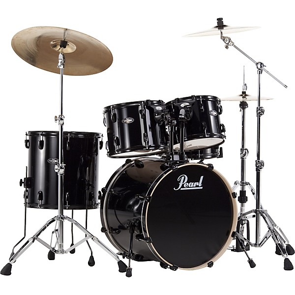 Pearl VB Vision Birch 5 Piece Shell Pack Jet Black | Guitar Center