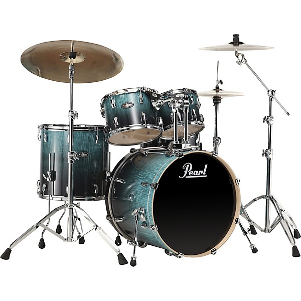 Pearl VBA Vision Birch 5 Piece Shell Pack Emerald Fade Eucalyptus