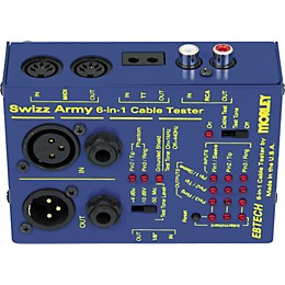 Open Box Ebtech Swizz Army Cable Tester Level 1