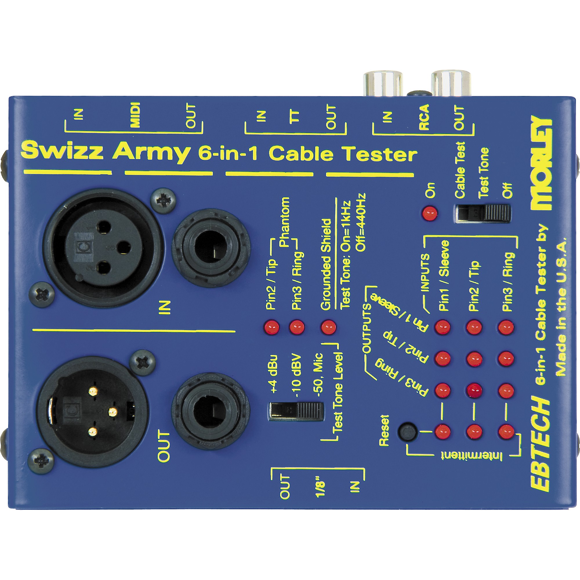 Open Box Ebtech Swizz Army Cable Tester | Guitar Center