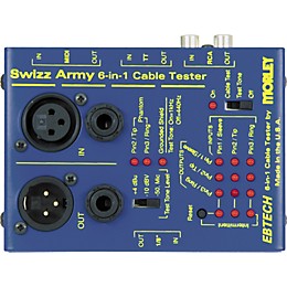 Open Box Ebtech Swizz Army Cable Tester Level 1