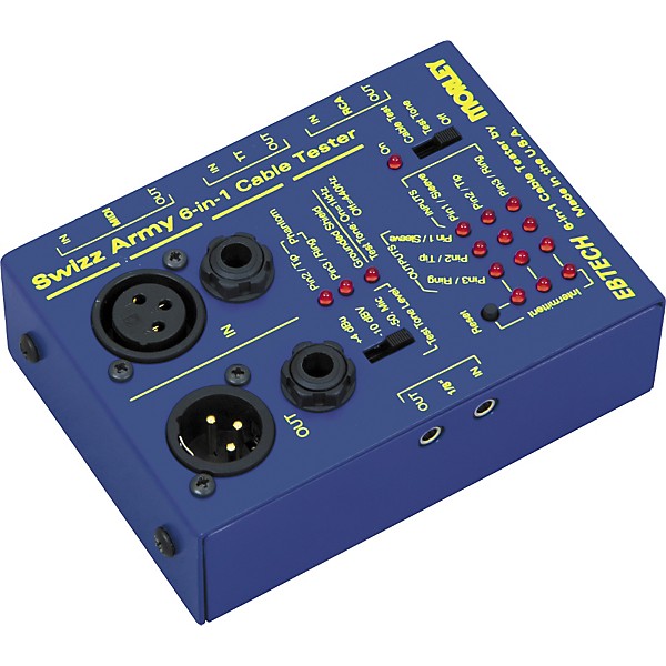 Open Box Ebtech Swizz Army Cable Tester Level 1