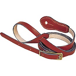 Levy's 1/2" Deluxe Boot Leather Mandolin Strap Burgundy