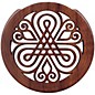 The Lute Hole Company 4" Soundhole Covers for Feedback Control in Maple or Walnut Walnut Light thumbnail