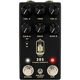 Open Box Walrus Audio 385 MKII Overdrive Effects Pedal Level 1 Black