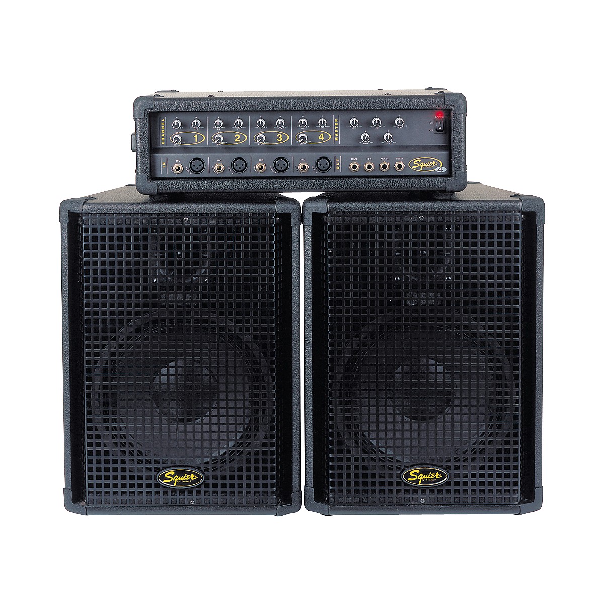 squier 4 channel pa system