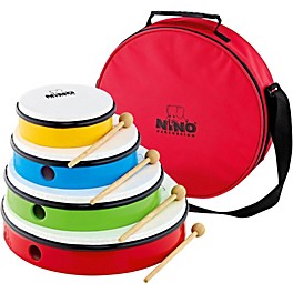 Open Box Nino 4-Hand Drum Set with Mallets and Bag Level 1
