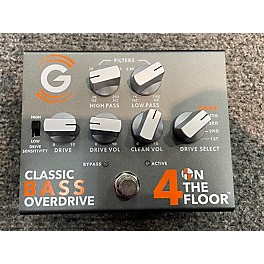 Used Genzler Amplification 4 On The Floor Bass Effect Pedal
