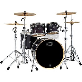 DW 4-Piece Performance Series Shell Pack Ebony Stain Lacquer
