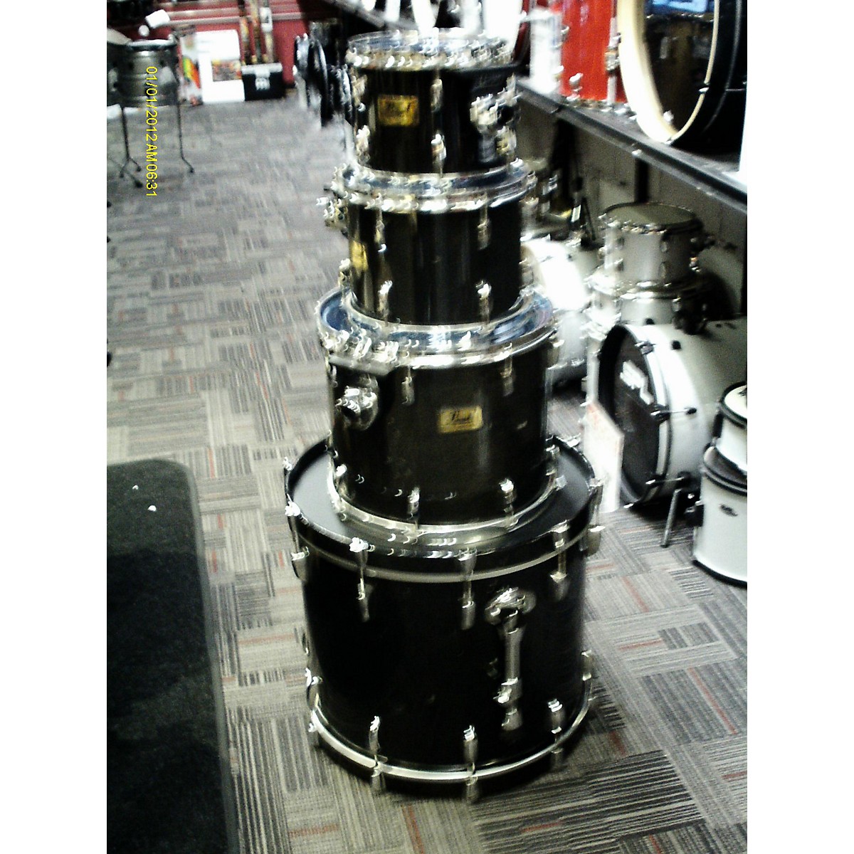 Used Pearl 4 Piece Prestige Session Select Drum Kit Guitar Center