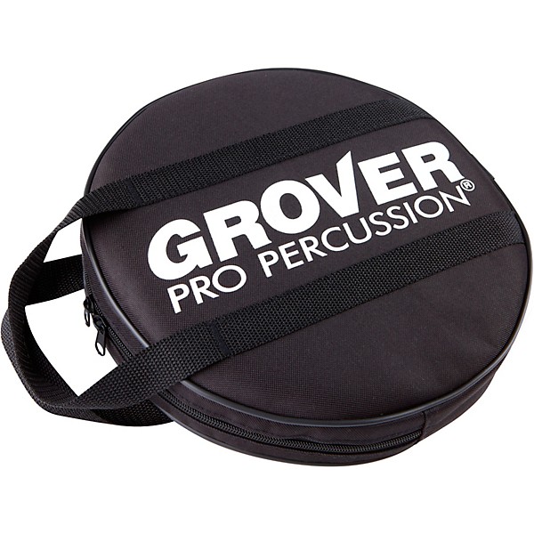 Grover Pro Projection-Plus Double-Row German Silver Tambourine 10 in.