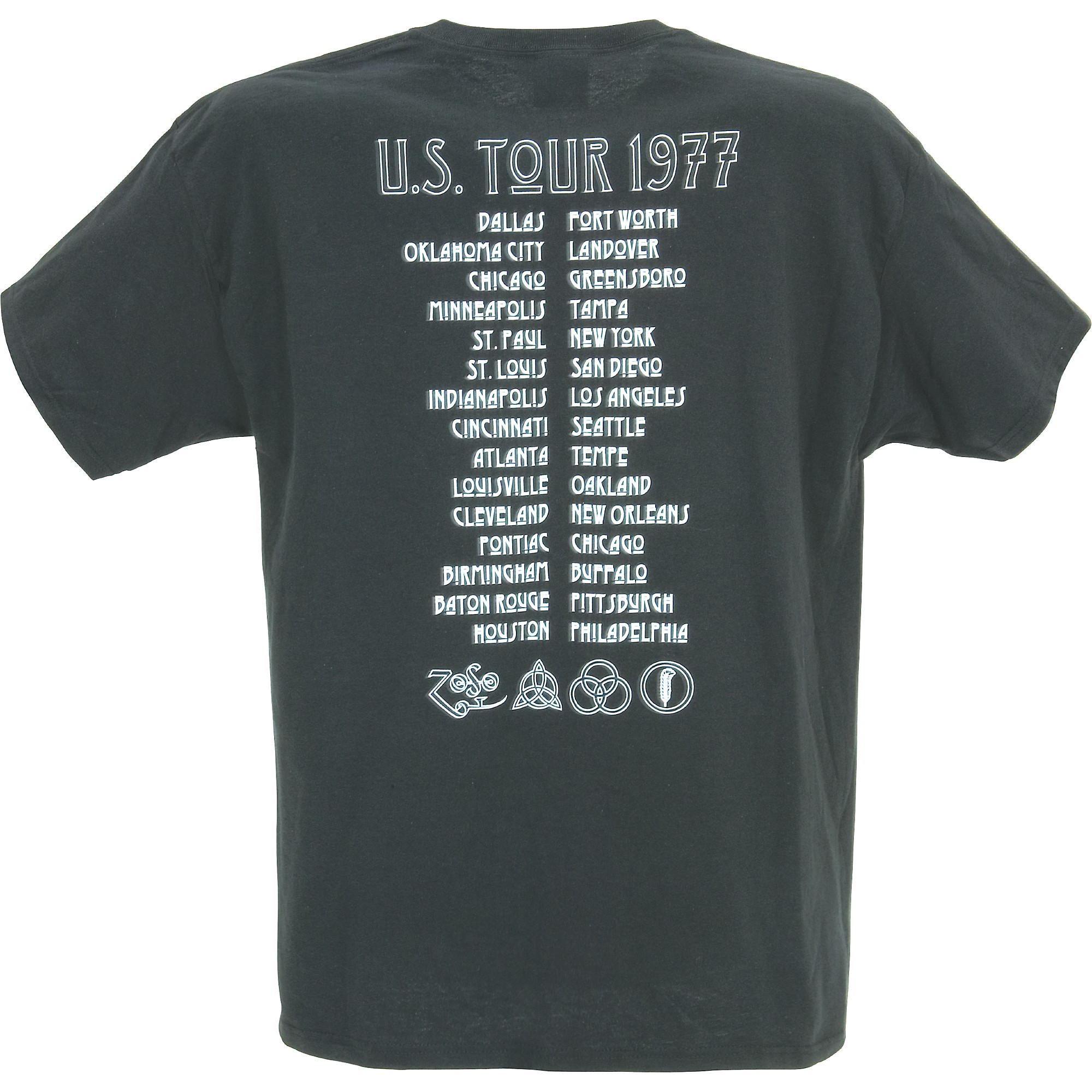 Vintage Led Zeppelin 1999 T-Shirt Rock Page Plant 90s – For