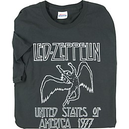 Bravado Led Zeppelin US '77 Tour T-Shirt Black Large