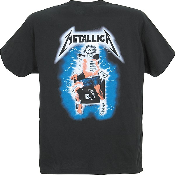 Bravado Metallica Ride The Lightning T-Shirt Black XX-Large
