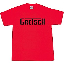 Gretsch T-Roof Guitar Logo T-Shirt Black Medium