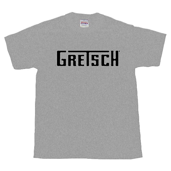 Gretsch T-Roof Guitar Logo T-Shirt Black Medium
