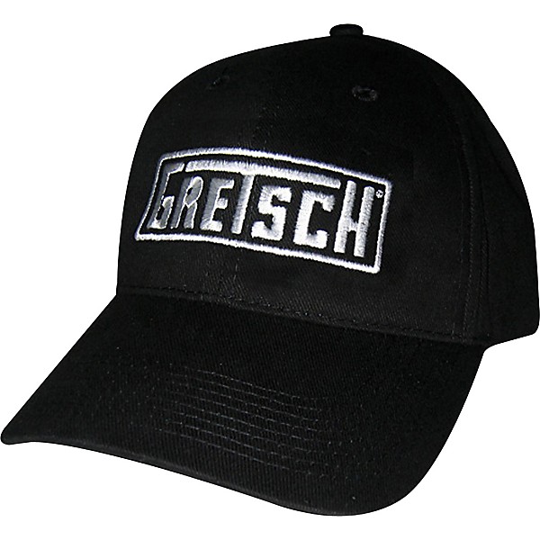 Gretsch T-Logo Adjustable Baseball Cap Black