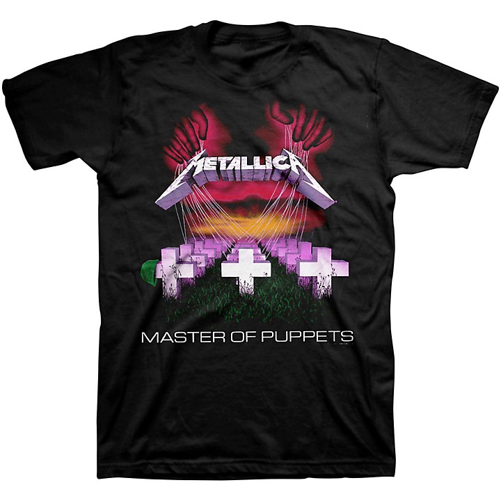 Bravado Metallica Master of Puppets T-Shirt Black X-Large