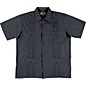 Dragonfly Clothing Guayabera Men's Shirt - Black Black Large