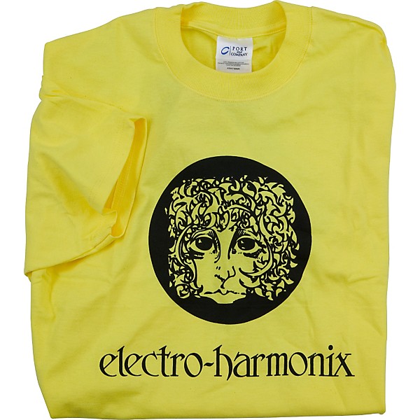 Electro-Harmonix Logo T-Shirt Yellow Medium